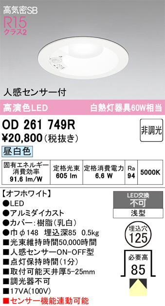 OD261749R